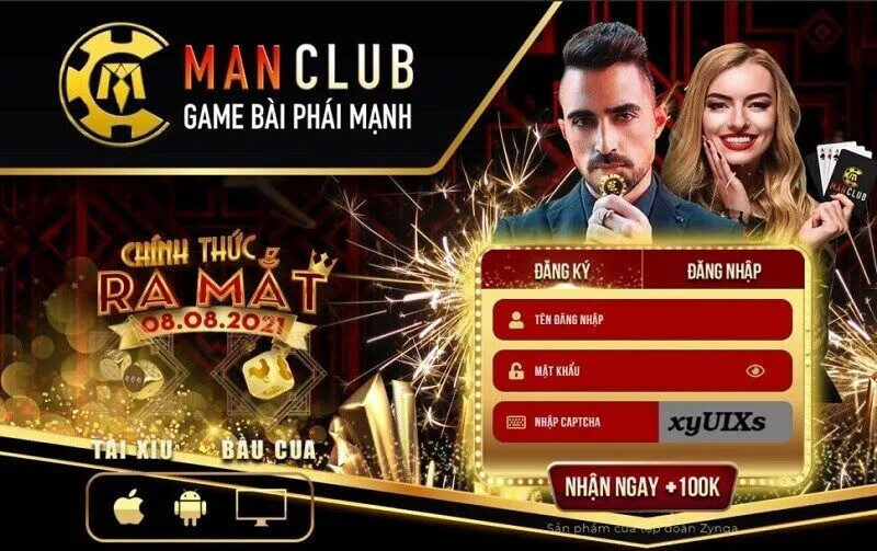 Bắn cá đổi thưởng tại Man Club