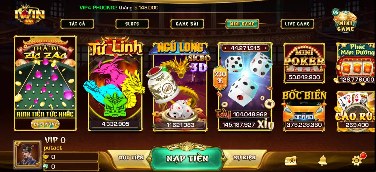 Luật chơi Mini Poker cần nhớ tại game đổi thưởng iWin