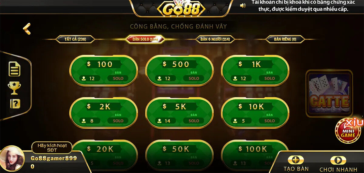 Mẹo chơi Live Bầu cua game bài đổi thưởng go88 tăng tỉ lệ thắng