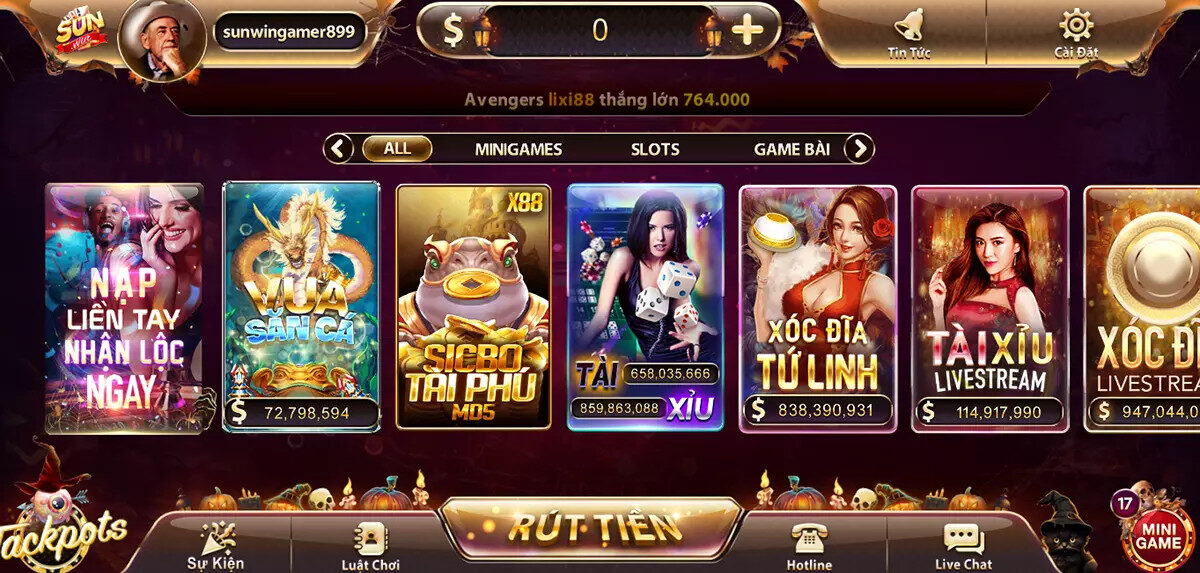 Quy tắc trả thưởng game đổi thưởng Sunwin